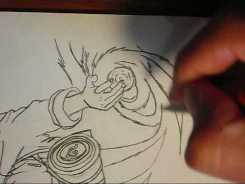 Drawing Naruto Doing Rasengan Like A Pro