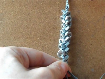 Easy DIY Hex Nut Bracelet