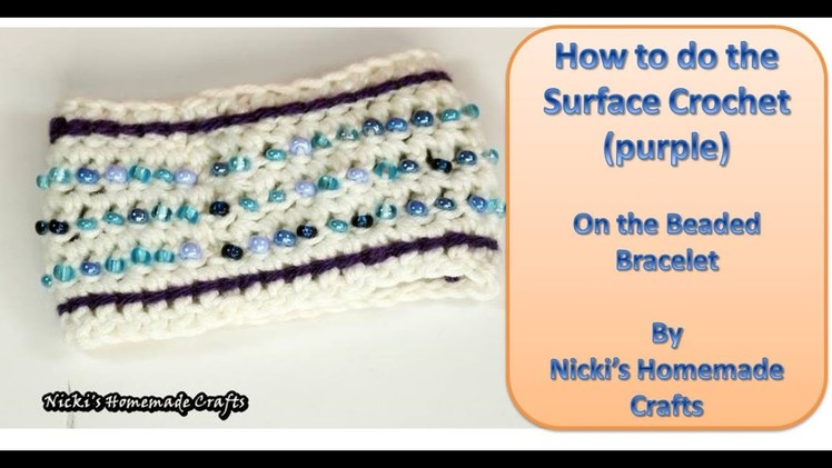 Easy tutorial: How to do the Surface Crochet Stitch