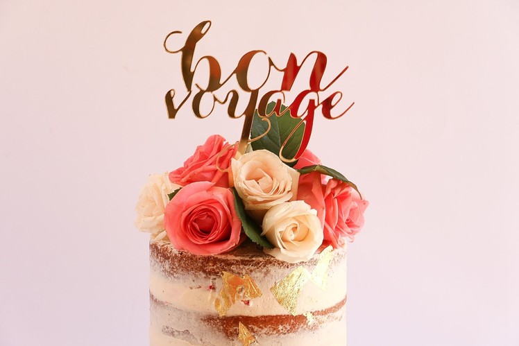 Elegant Naked Cake With Roses Tutorial Rosies Dessert Spot