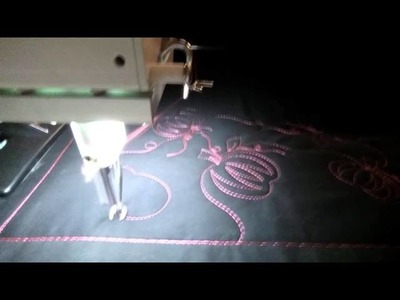 #FMQ201 ( Video #11 - Lucy's Pumpkins) Longarm Free Motion Quilting Video