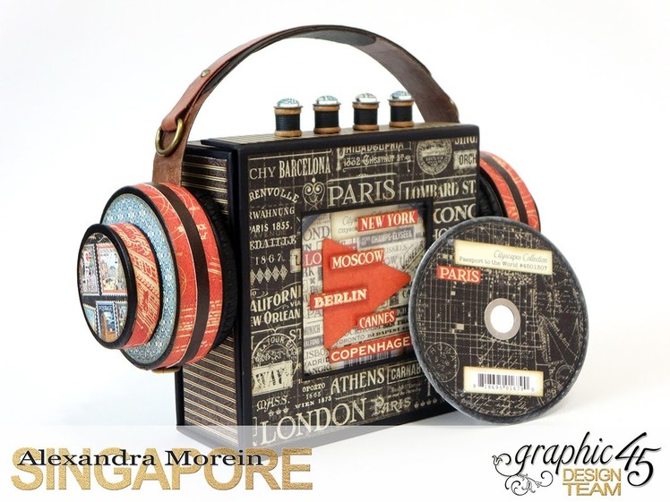 G45 Cityscapes - CD Player and Holder + Tutorial