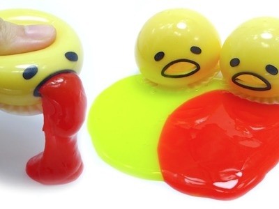 Gudetama Vomit Slime Squeeze Toy