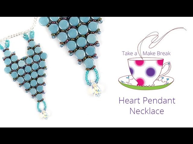 Heart Pendant Necklace | Take a Make Break with Debbie