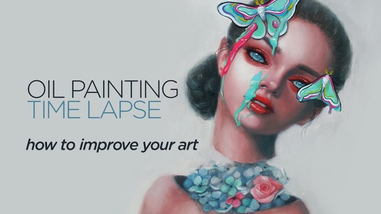 How to improve your art || Oil Painting Timelapse