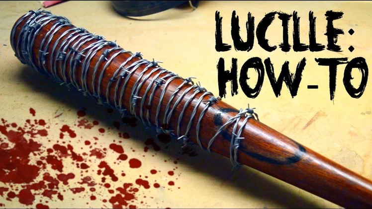 How To Make Lucille (Negan's Bat) - Replica TUTORIAL!