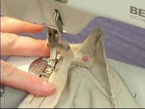 How to Sew Zippers : Basting for Center Zipper