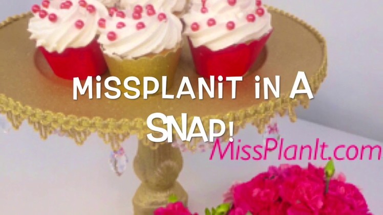 MissPlanIt Flash Back Friday Snap! Royal Cake Stand for $15