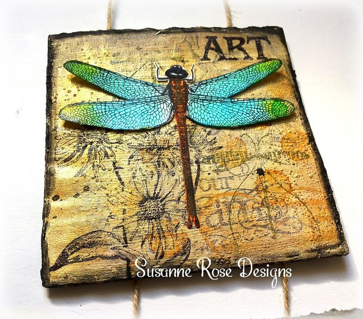 Mixed Media Wall Hanger with Art Anthology