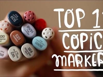 My favourite copic markers (+ lots of illustrations) ~ Frannerd