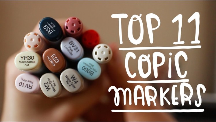 My favourite copic markers (+ lots of illustrations) ~ Frannerd