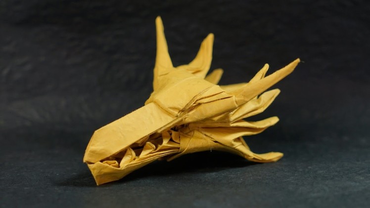 Origami Death Dragon Head Tutorial (Henry Pham)