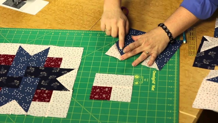 Quilting Quickly - Four Patch Star Quilt