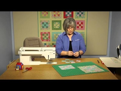 Quilting Quickly - Nine Patch Park Quilt Block Pattern