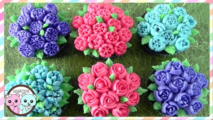 RUSSIAN PIPING TIPS: BUTTERCREAM FLOWERS - SUGARCODER