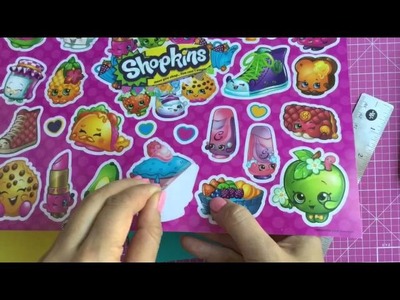 SHopkins season six birthday card craft tutorial