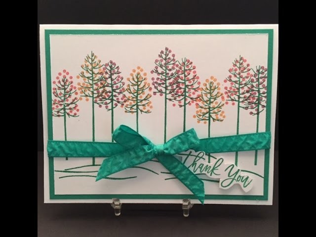 Stampin Up Thoughtful Branches Video Series 1 of 5 Happy Card