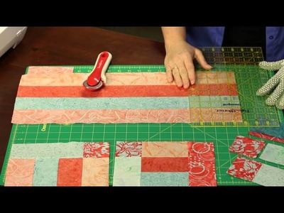 Tempo Quilt Kit - Keepsake Quilting - This Table Runner' s Strip Piecing Makes It Easy To Sew