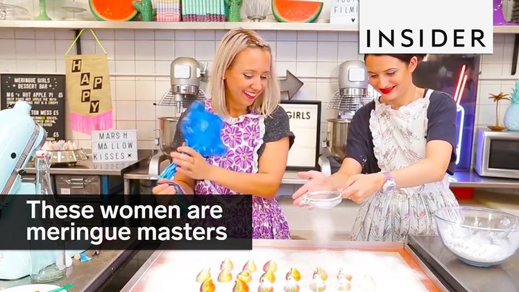 These women are dedicated to the art of meringue