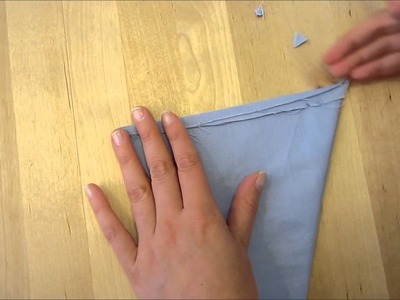 TUTO  (2.2) comment faire une  guirlande de fanions (how to make garland flags)