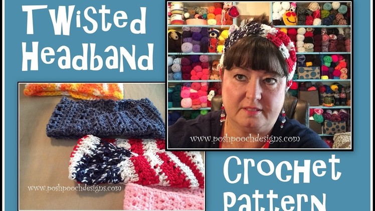 Twisted Headband Crochet Pattern