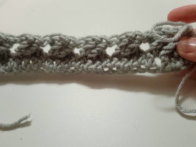 Celtic Weave Stitch Tutorial- Left Handed