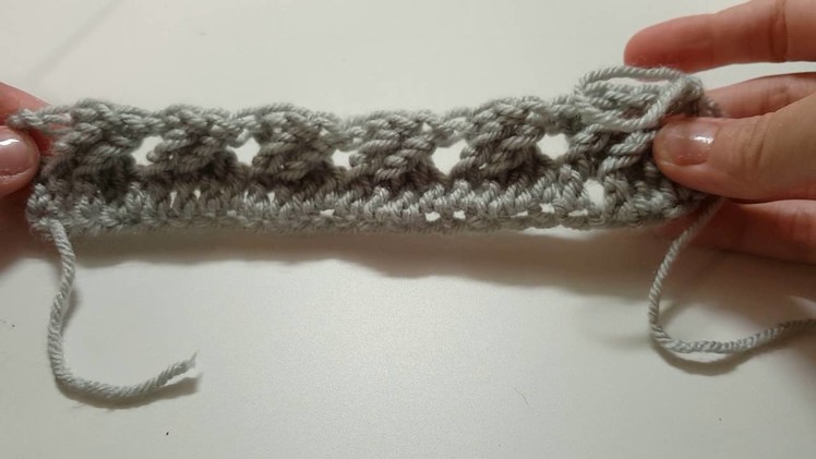 Celtic Weave Stitch Tutorial- Left Handed