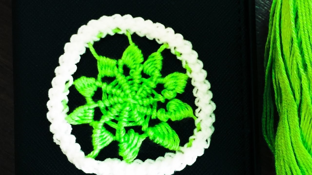 Crochet Pattern - Romanian point lace - circle. wheel