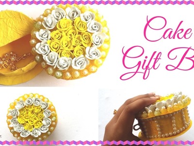 DIY Cake Gift Box Tutorial For Valentine's Day - Easy Ideas - By Maya Kalista!