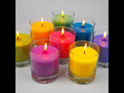 DIY Candles! Simple way to recycle old candles.