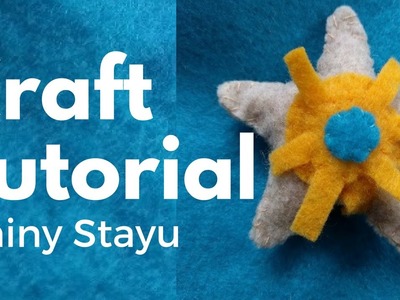 DIY: Felt Staryu Pokemon Plush Tutorial | Free Pattern!