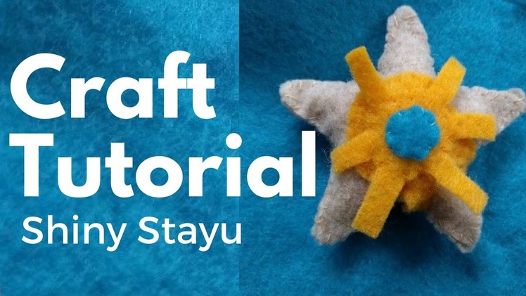 DIY: Felt Staryu Pokemon Plush Tutorial | Free Pattern!