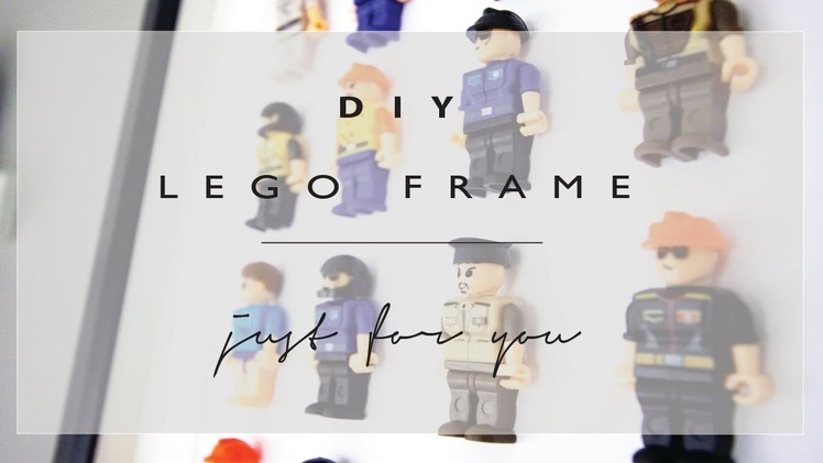 DIY | How to make a 3D Lego Frame