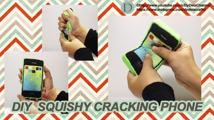 DIY SQUISHY CRACKING PHONE