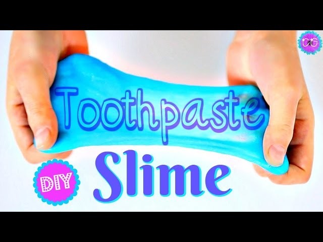 DIY TOOTHPASTE SLIME THAT REALLY WORKS!  IMPORTANT TIPS!  NO BORAX OR SALT!