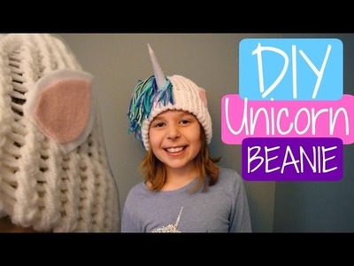 DIY Unicorn Beanie (Knifty Knitter)