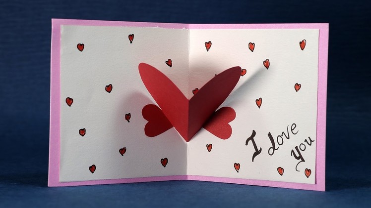 Happy Valentine's Day Card - DIY Valentine Card Making Tutorial