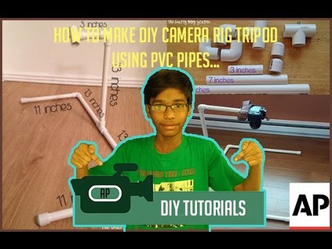 How to Make an DIY Overhead Tripod using PVC Pipes | DIY TUTORIAL | ASHRAF PASHA |