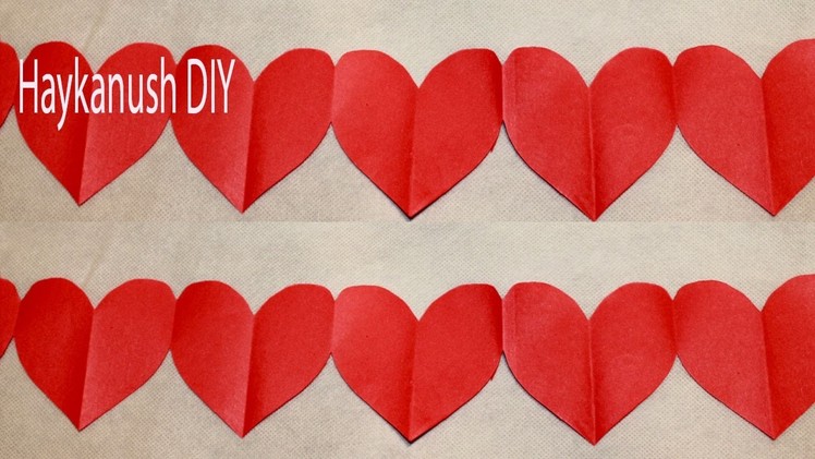 HOW TO MAKE AN EASY VALENTINES DAY DECORATION VALENTINES DAY CRAFT