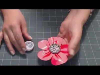 How to Make Duct Tape Flowers from MakingFriends.com
