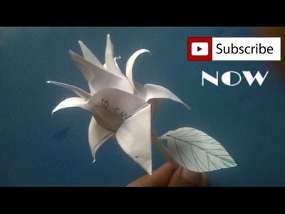 How to make Easy new types of lotus flower of paper craft
