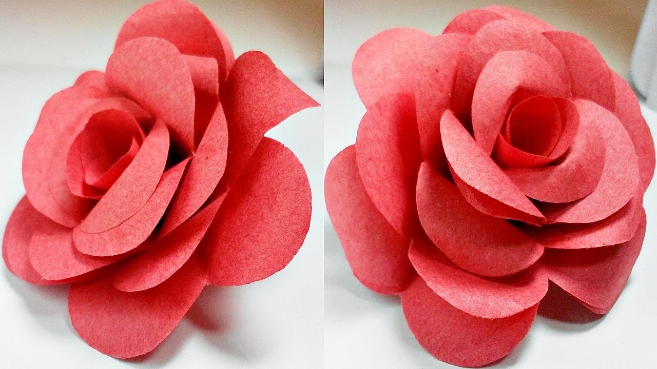 Creating Petals For 3D Paper Flowers