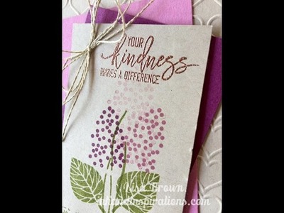 Stampin' Up! Thoughtful Branches Hyacinths
