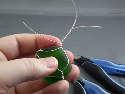 (Audio) How to Wire Wrap Beach Glass the Easy Way [Re-Upload]