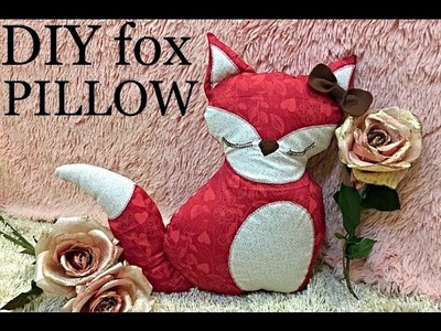 DIY Cute Fox Pillow