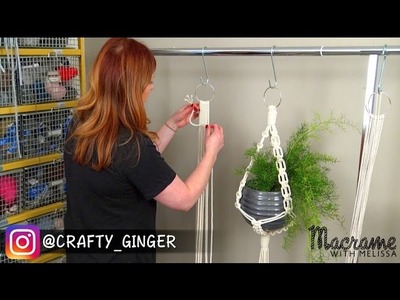 DIY Macrame Tutorial: Macrame Plant Hanger for Beginners #2 of 4