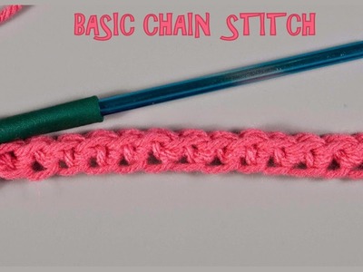 How to crochet chain stitch for beginners