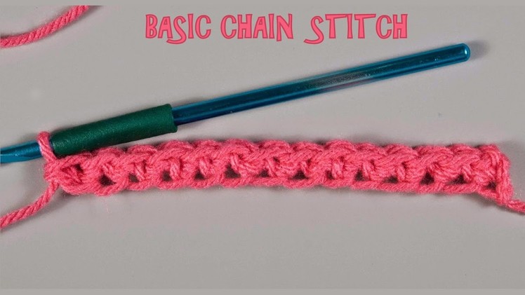 How to crochet chain stitch for beginners