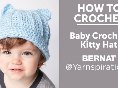How To Crochet Toddler Hat: Kitty Hat