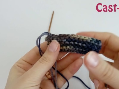 How to knit for beginners: lesson 1 - garter stitch, knit stitch